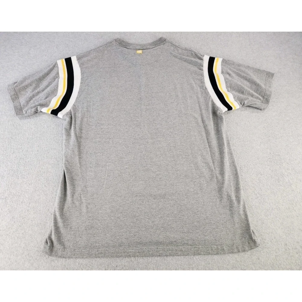 Vintage Y2K Echo Unlimited Thick T-shirt Pittsburgh Steelers Colors Men's XL 2XL